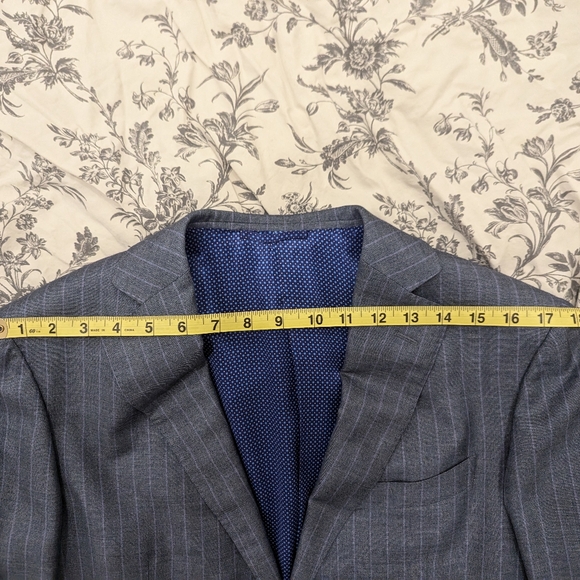 Pal Zileri sartorial 2 piece suit jacket 48R pants  50R - Picture 10 of 12
